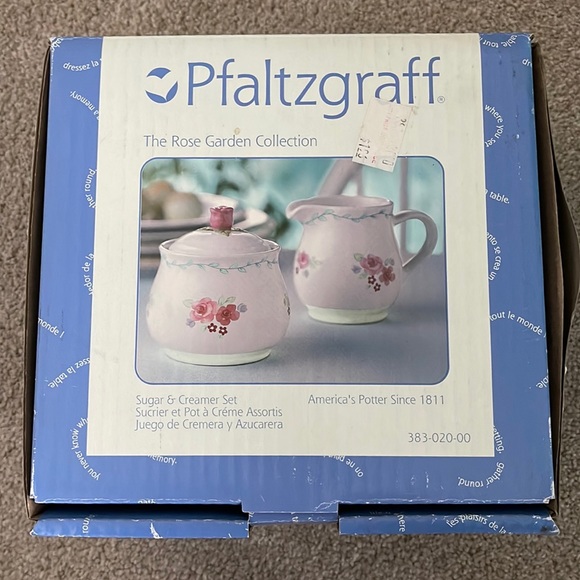 Pfaltzgraff Other - NIB Pfaltzgraff The Rose Garden Collection Coffee Tea Sugar & Creamer Set